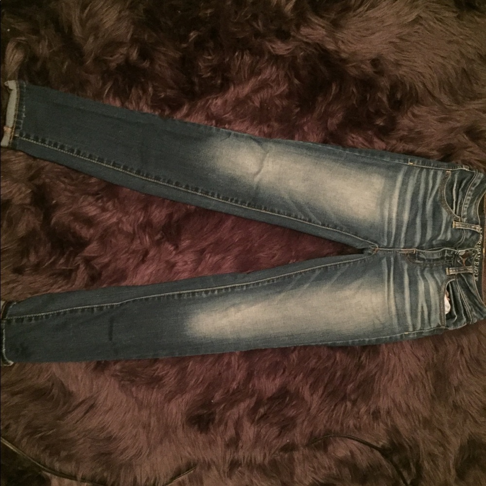America Eagle hi-rise jeggings